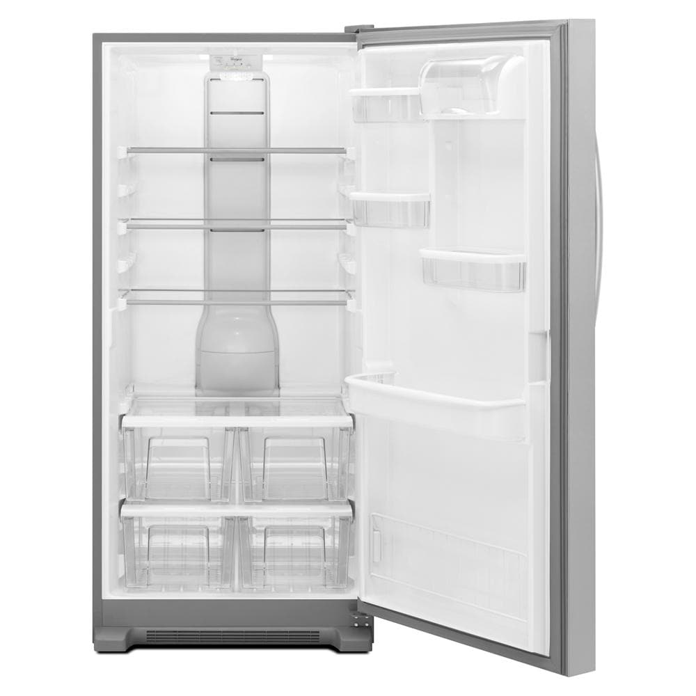 Whirlpool Sidekicks 31 in. 18.0 Cu. Ft. Monochromatic Stainless Steel All Refrigerator