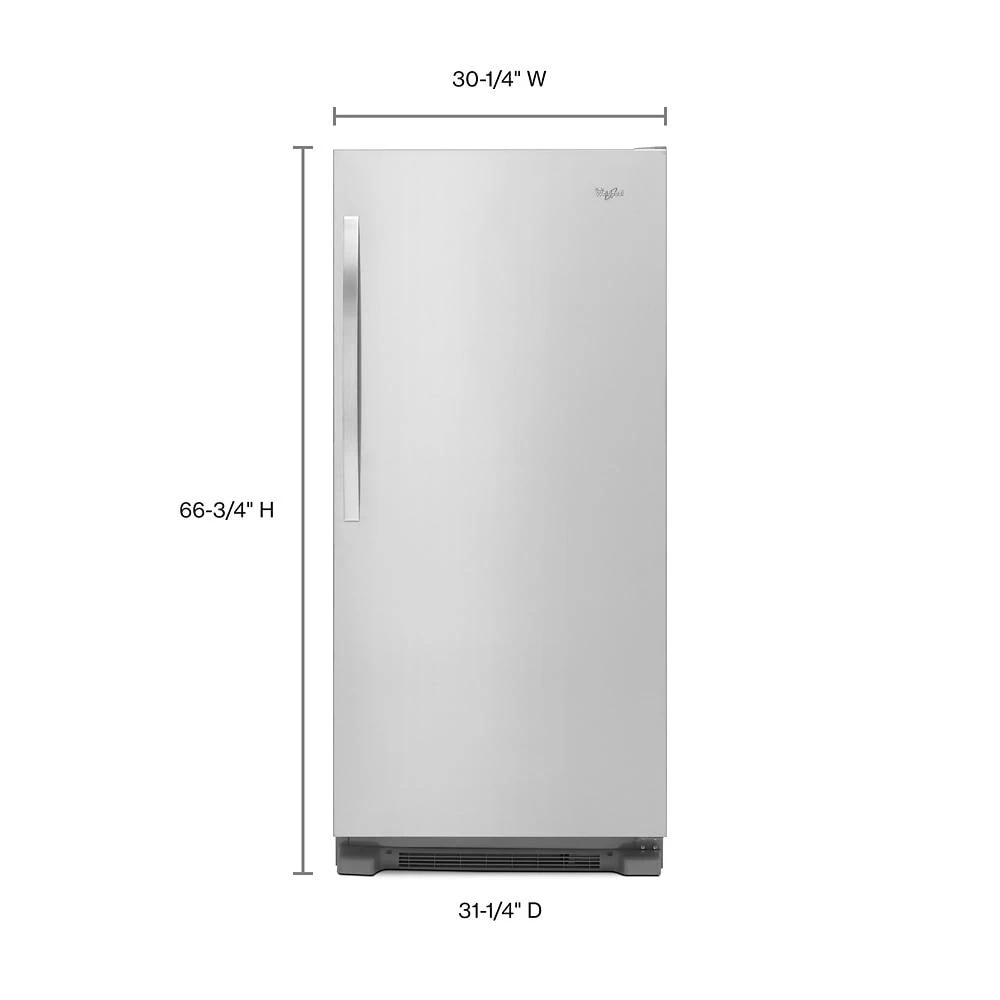 31-inch Wide SideKicks® All-Refrigerator with LED Lighting - 18 cu. ft. WSR57R18DM