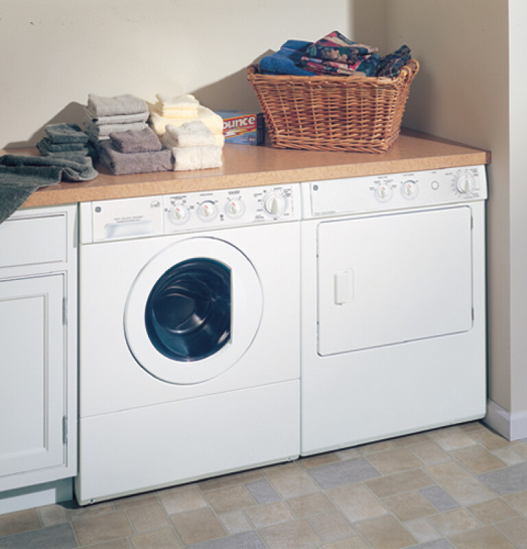 Spacemaker High-Efficiency Frontload Washer with Stainless Steel Basket WSXH208VWW