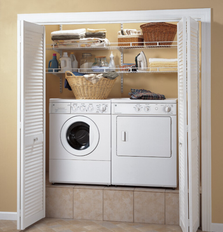 Spacemaker High-Efficiency Frontload Washer with Stainless Steel Basket WSXH208VWW
