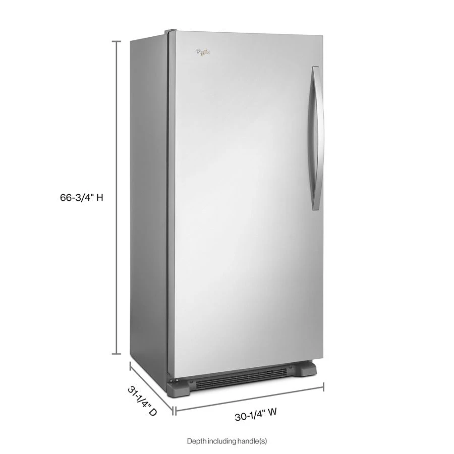 18 cu. ft. SideKicks® All-Freezer with Fast Freeze WSZ57L18DM