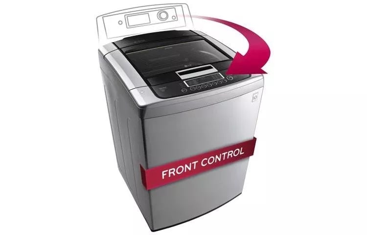 4.3 cu. ft. Ultra Large Capacity Top Load Washer with Front Control Design and WaveForce™ Technology WT1201CV