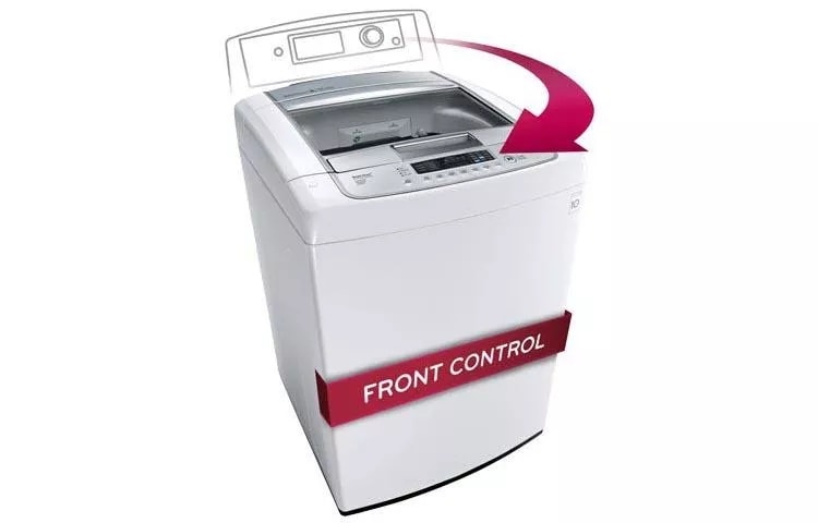 4.3 cu. ft. Ultra Large Capacity Top Load Washer with Front Control Design and WaveForce™ Technology WT1201CW
