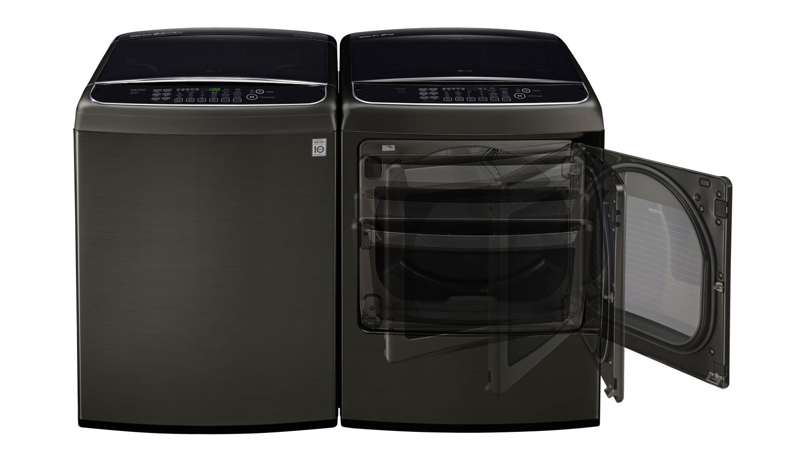 5.0 cu. ft. Large Smart wi-fi Enabled Front Control Top Load Washer with TurboWash WT1901CK