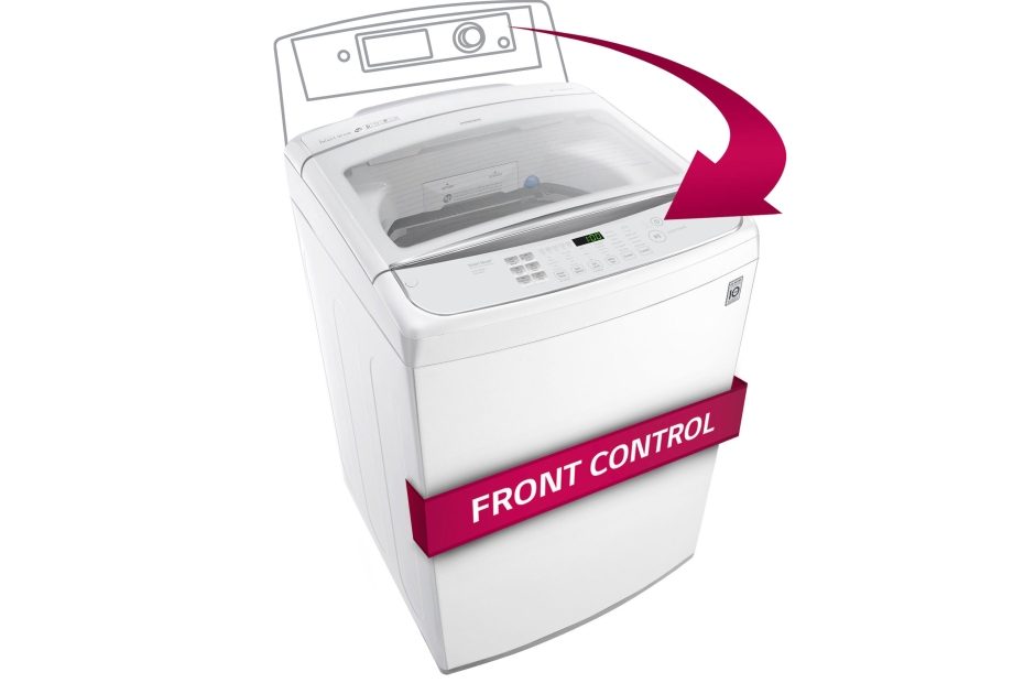 5.0 cu. ft. Large Smart wi-fi Enabled Front Control Top Load Washer with TurboWash® WT1901CW