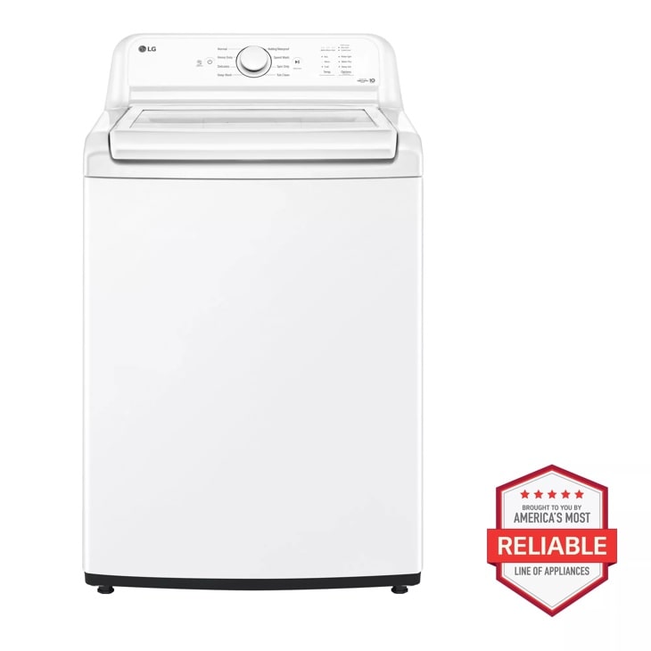 4.3 cu. ft. Ultra Large Capacity Top Load Washer with TurboDrum™ Technology WT6100CW