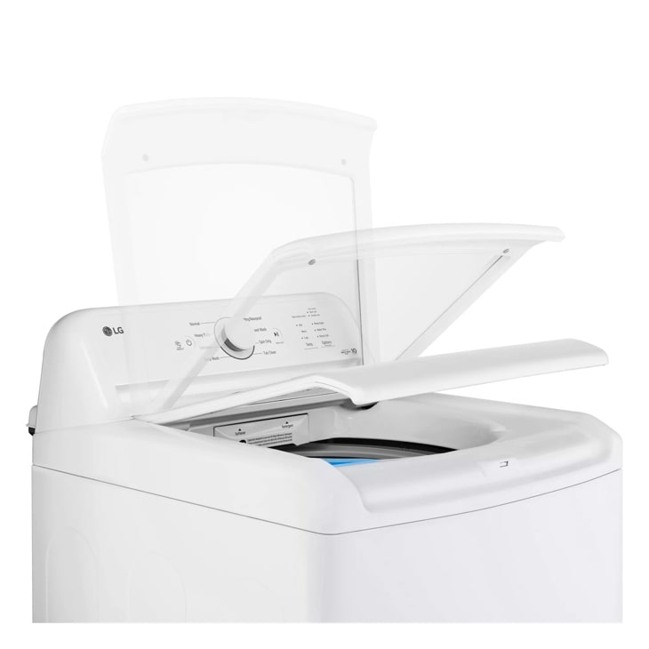 4.3 cu. ft. Ultra Large Capacity Top Load Washer with TurboDrum™ Technology WT6100CW