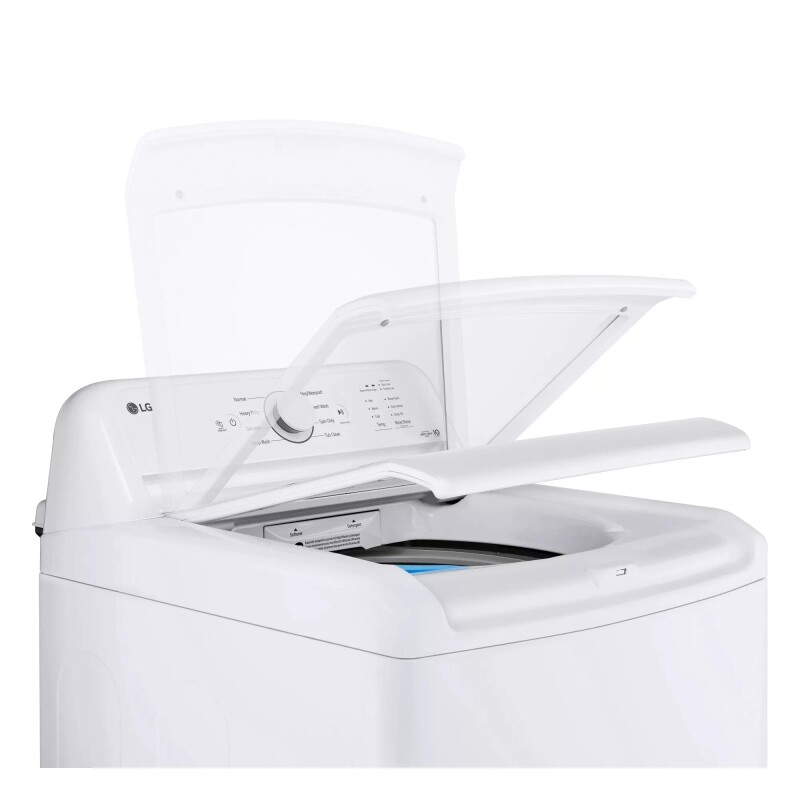 4.1 cu. ft. Capacity Top Load Washer with Agitator and SlamProof Glass Lid WT6105CW