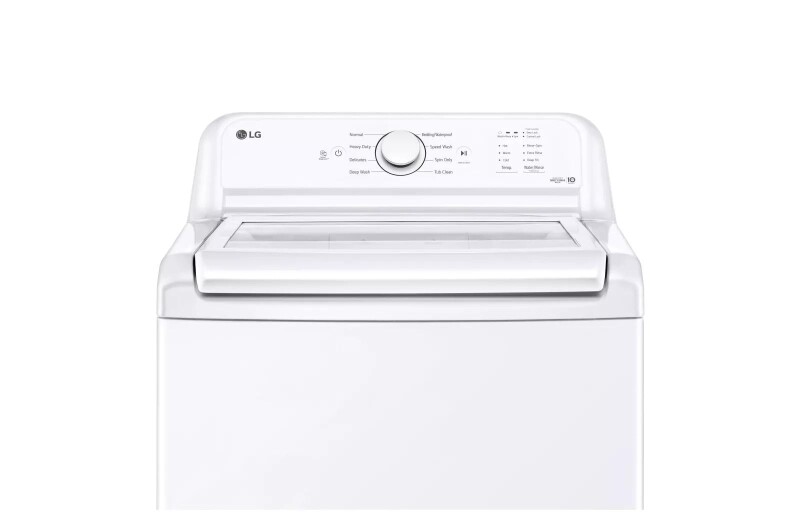 4.1 cu. ft. Capacity Top Load Washer with Agitator and SlamProof Glass Lid WT6105CW