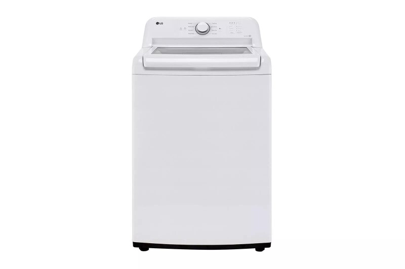 4.1 cu. ft. Capacity Top Load Washer with Agitator and SlamProof Glass Lid WT6105CW