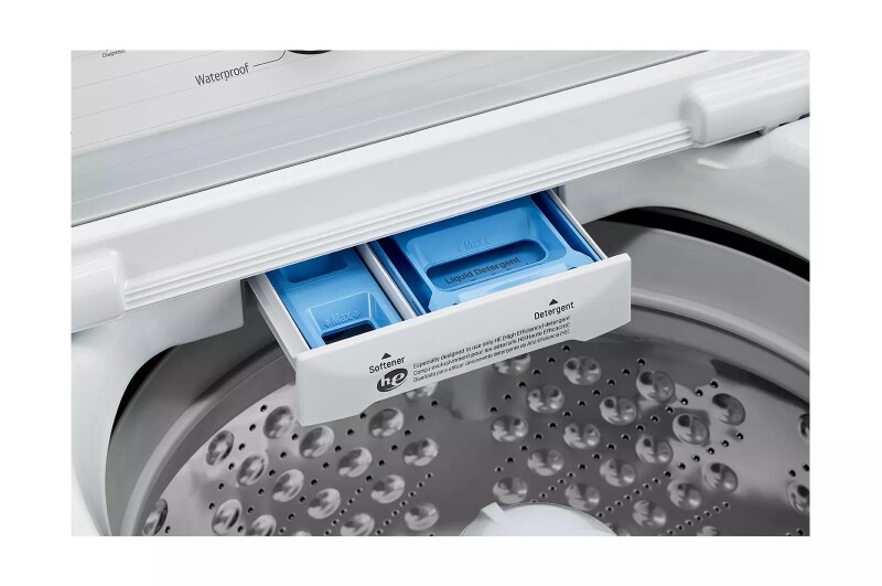 4.3 cu. ft. Ultra Large Capacity Top Load Washer with 4-Way™ Agitator & TurboDrum™ Technology WT7005CW