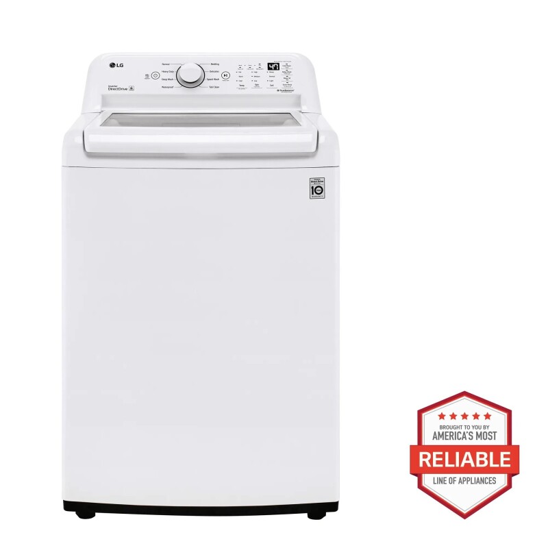 4.3 cu. ft. Ultra Large Capacity Top Load Washer with 4-Way™ Agitator & TurboDrum™ Technology WT7005CW