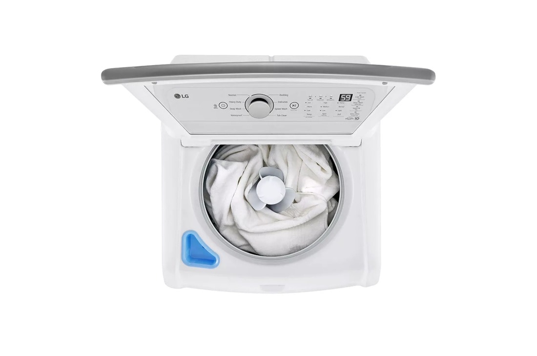 4.8 cu. ft. Mega Capacity Top Load Washer with 4-Way™ Agitator & TurboDrum™ Technology WT7155CW