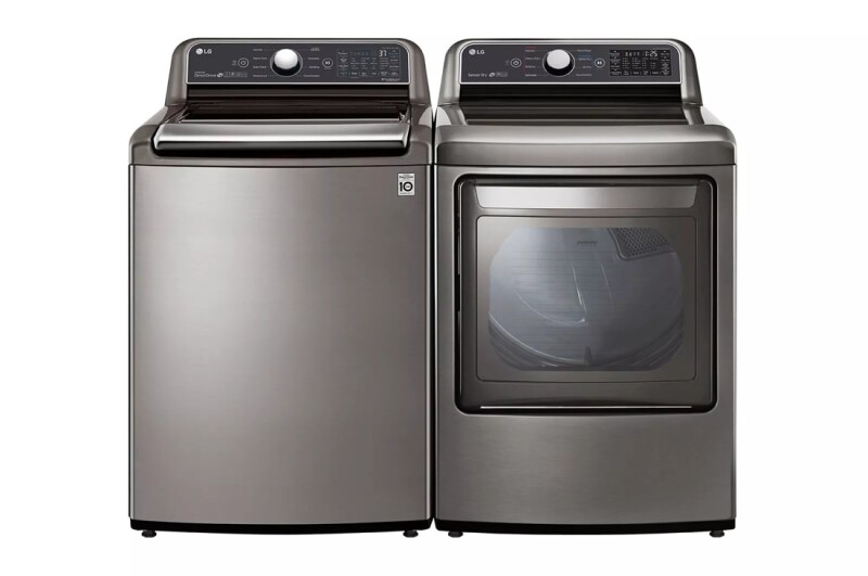 4.8 cu. ft. Mega Capacity  Smart wi-fi Enabled Top Load Washer with Agitator and TurboWash3D™ Technology WT7305CV