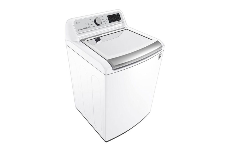4.8 cu. ft. Mega Capacity  Smart wi-fi Enabled Top Load Washer with Agitator and TurboWash3D™ Technology WT7305CW