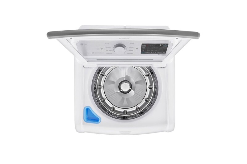 4.8 cu. ft. Mega Capacity  Smart wi-fi Enabled Top Load Washer with Agitator and TurboWash3D™ Technology WT7305CW