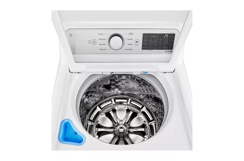 5.5 cu.ft. Mega Capacity Smart wi-fi Enabled Top Load Washer with TurboWash3D™ Technology WT7400CW