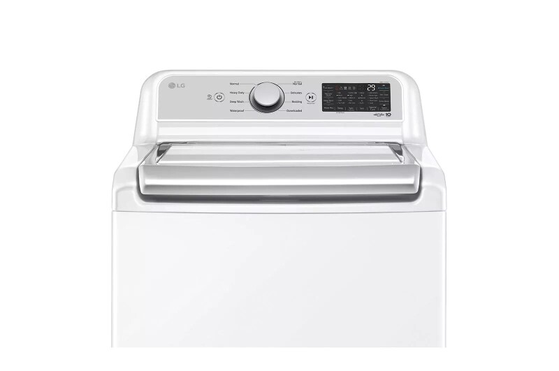 5.5 cu.ft. Mega Capacity Smart wi-fi Enabled Top Load Washer with TurboWash3D™ Technology WT7400CW