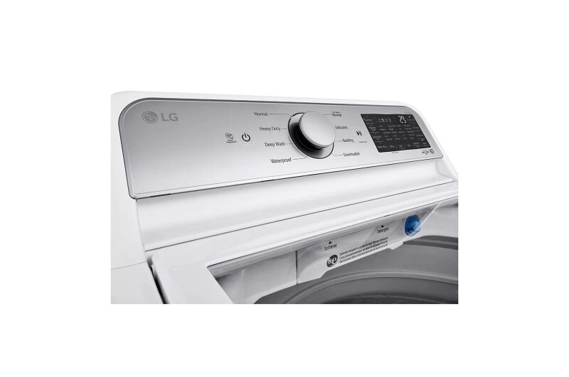 5.5 cu.ft. Mega Capacity Smart wi-fi Enabled Top Load Washer with TurboWash3D™ Technology WT7400CW