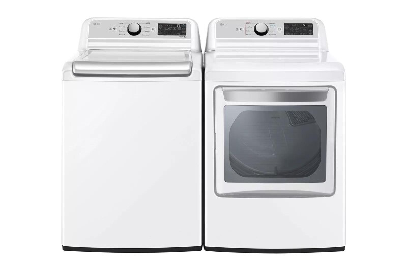 5.5 cu.ft. Mega Capacity Smart wi-fi Enabled Top Load Washer with TurboWash3D™ Technology WT7400CW