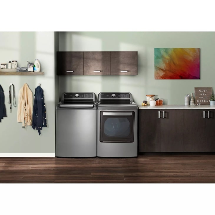 5.3 cu.ft. Mega Capacity Smart wi-fi Enabled Top Load Washer with 4-Way™ Agitator & TurboWash3D™ Technology WT7405CV