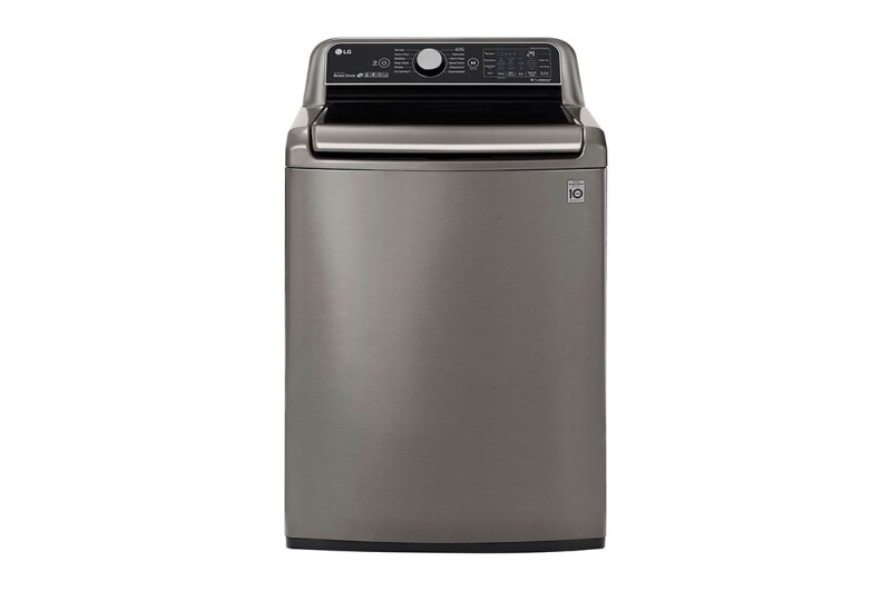 LG 5.5 cu.ft. Smart wi-fi Enabled Top Load Washer with TurboWash3D™ Technology Graphite Steel WT7800CV Picture 1