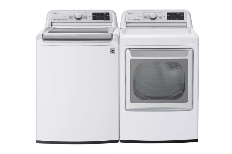 5.5 cu.ft. Smart wi-fi Enabled Top Load Washer with TurboWash3D™ Technology WT7800CW