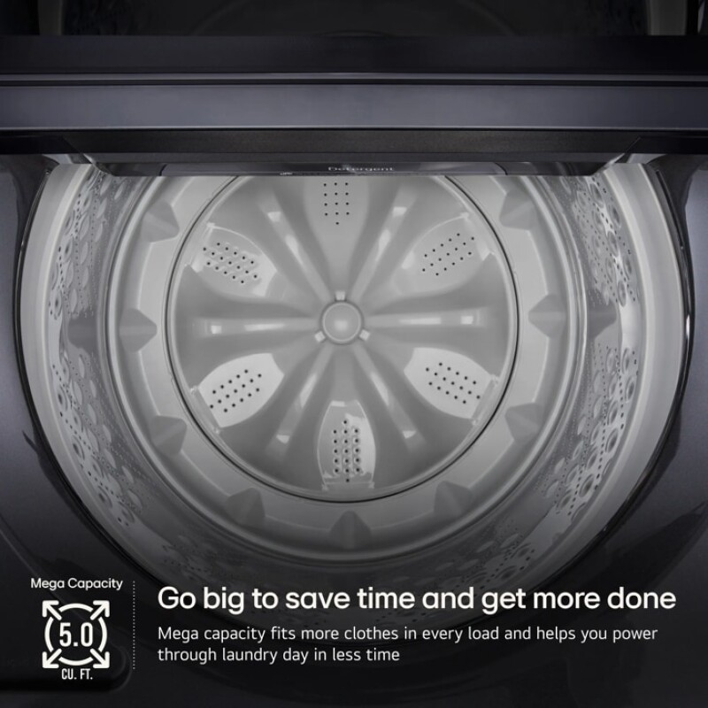 5.0 Cu. Ft. Mega Capacity Smart Top Load Washer With Impeller, Easyunload™ & Ai Sensing WT8200CL