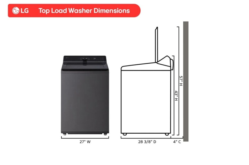 5.0 Cu. Ft. Mega Capacity Smart Top Load Washer With Impeller, Easyunload™ & Ai Sensing WT8200CL
