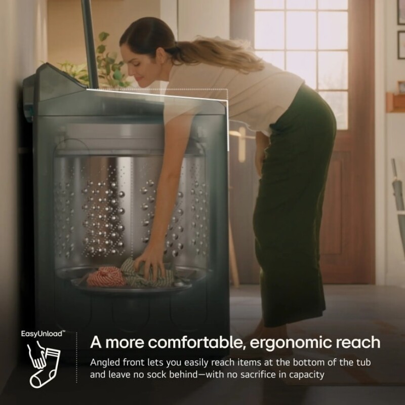 5.0 Cu. Ft. Mega Capacity Smart Top Load Washer With Impeller, Easyunload™ & Ai Sensing WT8200CW