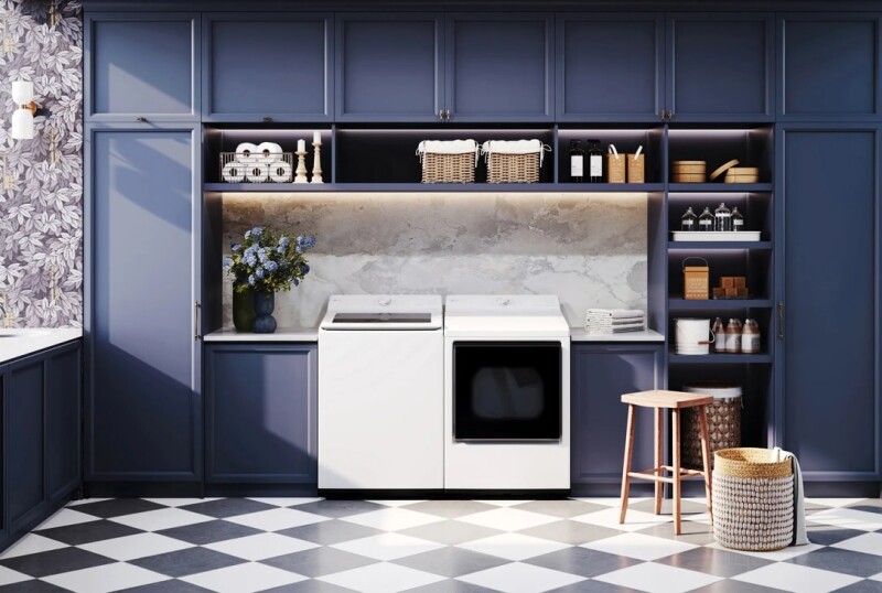 4.8 cu. ft. Mega Capacity Smart Top Load Washer with 4-Way® Agitator, EasyUnload™ & AI Sensing WT8205CW