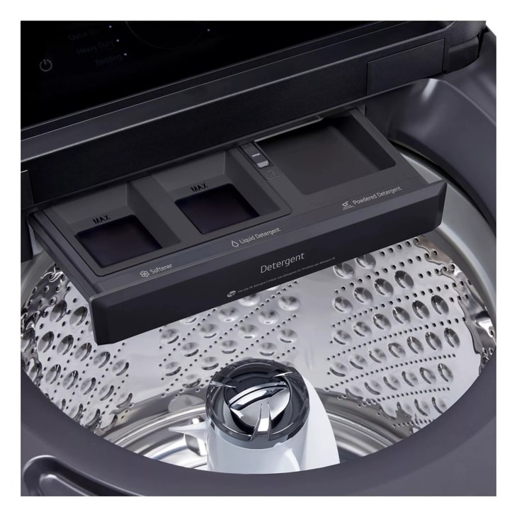 5.3 cu. ft. Mega Capacity Smart Top Load Washer with 4-Way® Agitator, EasyUnload™ & AI Sensing WT8405CB