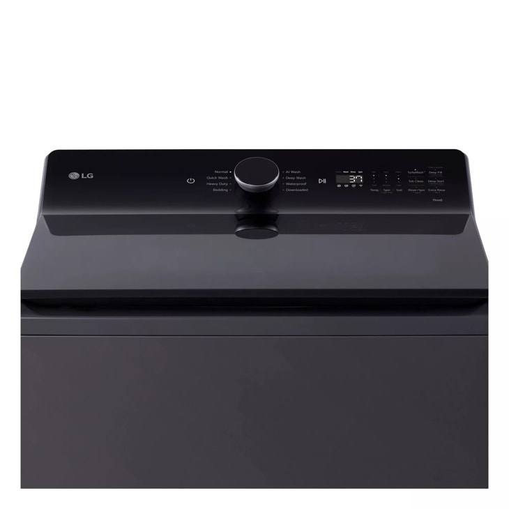 5.3 cu. ft. Mega Capacity Smart Top Load Washer with 4-Way® Agitator, EasyUnload™ & AI Sensing WT8405CB