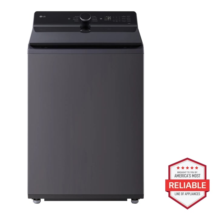 5.3 cu. ft. Mega Capacity Smart Top Load Washer with 4-Way® Agitator, EasyUnload™ & AI Sensing WT8405CB