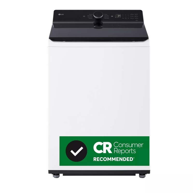 5.3 cu. ft. Mega Capacity Smart Top Load Washer with 4-Way® Agitator, EasyUnload™ & AI Sensing WT8405CW