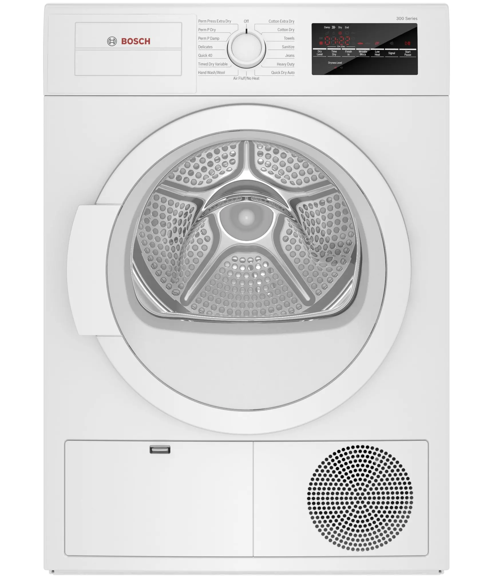 Bosch 300 Series Compact Condensation Dryer White WTG86403UC Picture 1