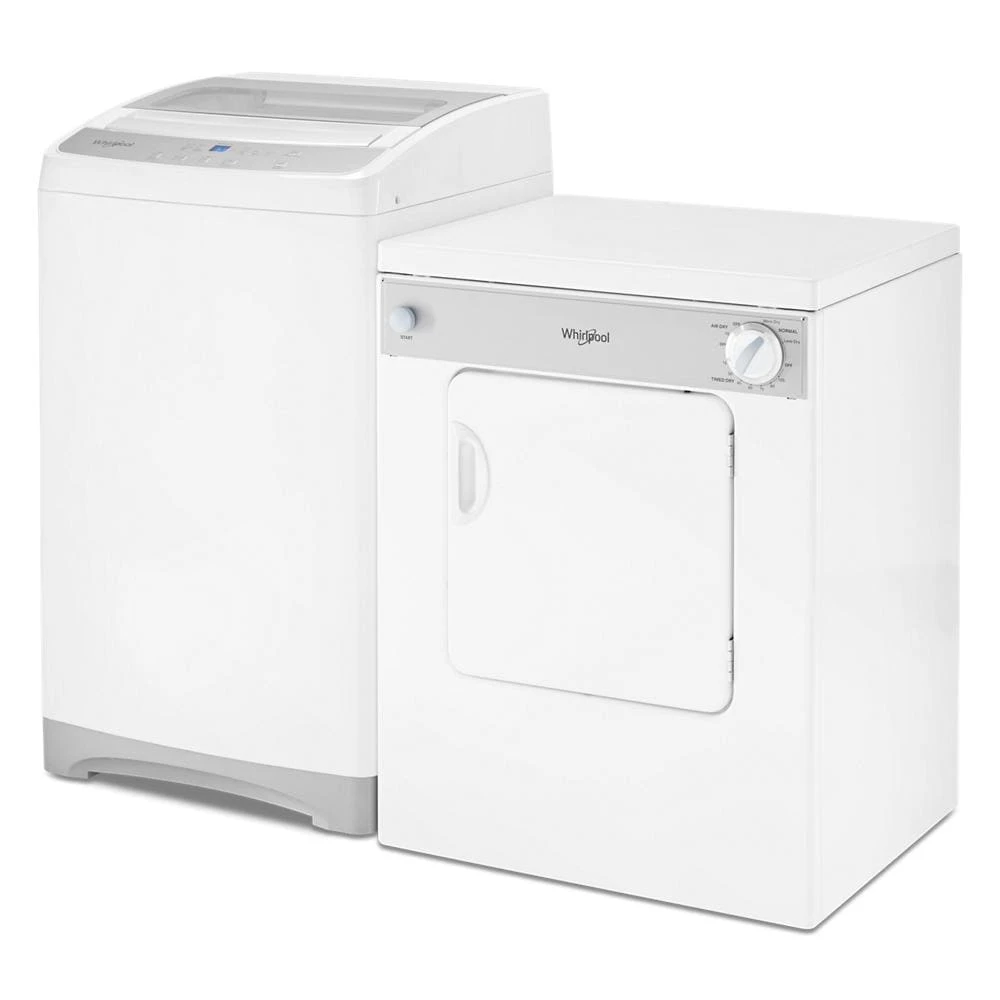 1.6 cu. ft. Compact Top Load Washer with Flexible Installation WTW2000HW