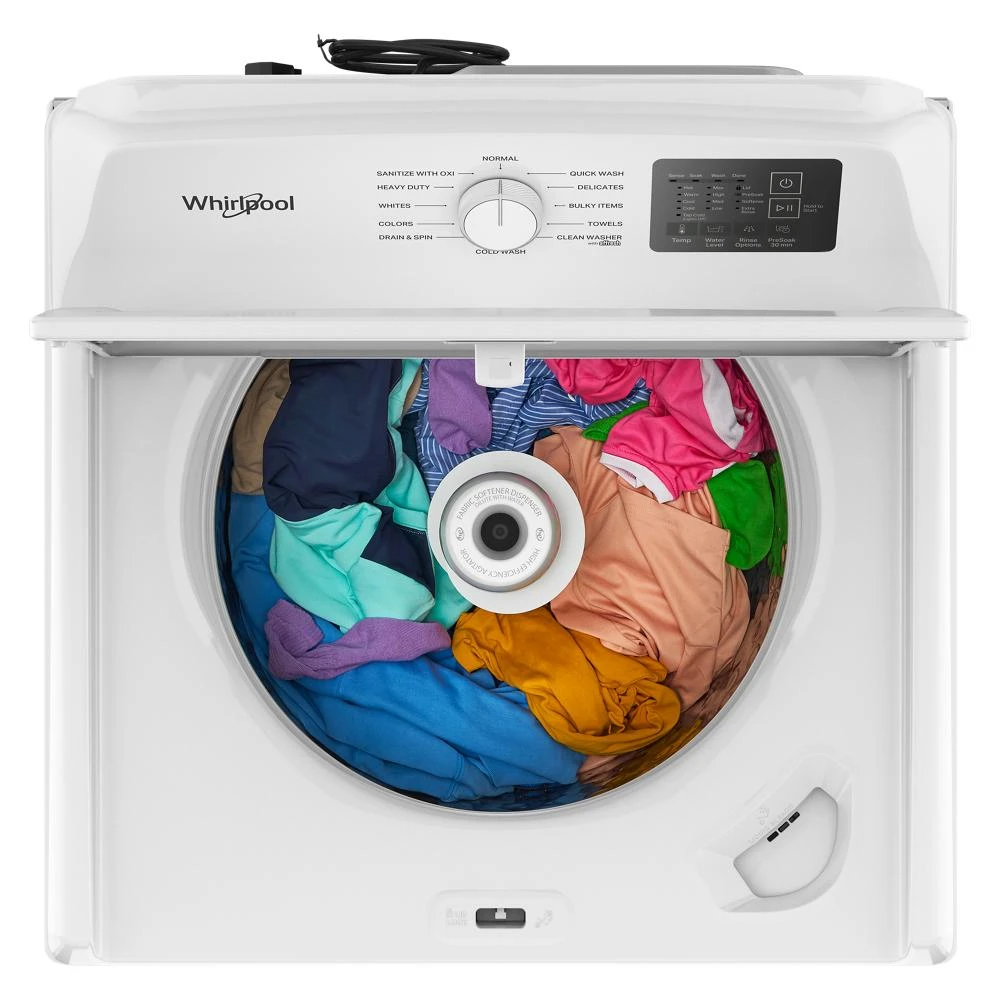 4.0 Cu. Ft. Top Load Agitator Washer with Quick Wash WTW4105SW
