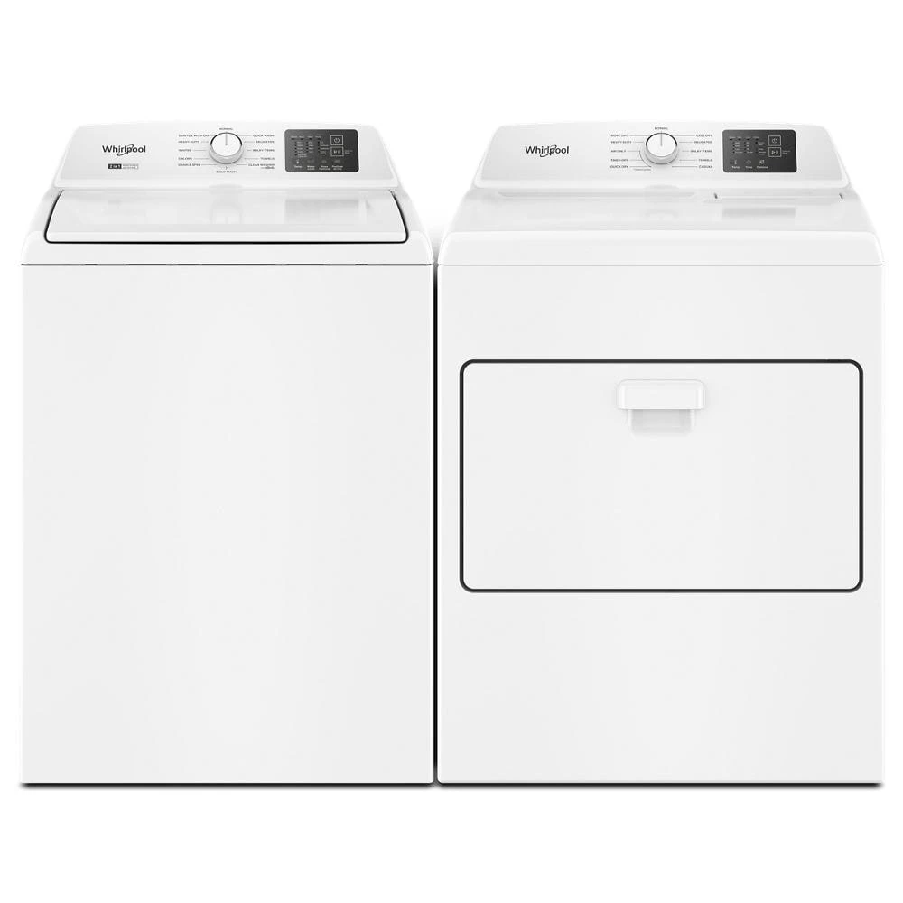 4.2 - 4.3 Cu. Ft. Top Load Washer with 2-in-1 Removable Agitator WTW4107SW