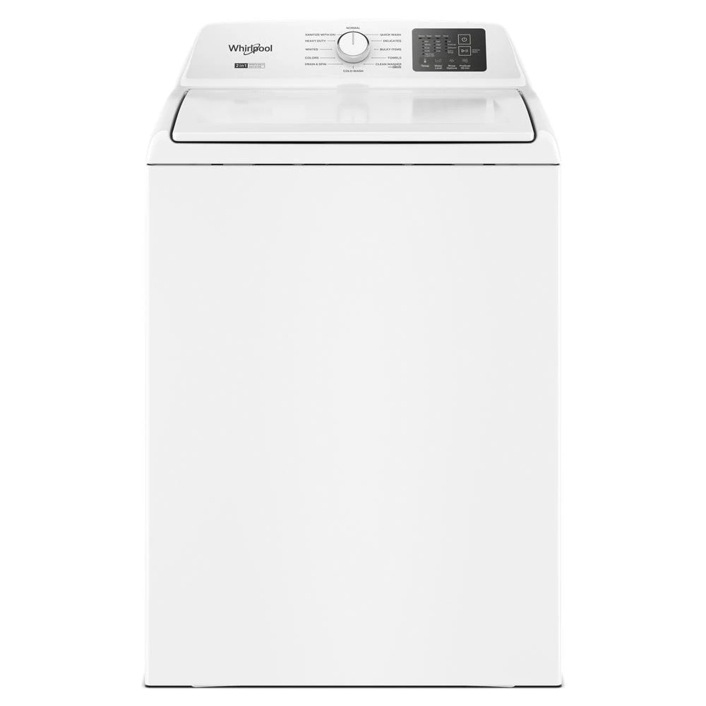 4.2 - 4.3 Cu. Ft. Top Load Washer with 2-in-1 Removable Agitator WTW4107SW