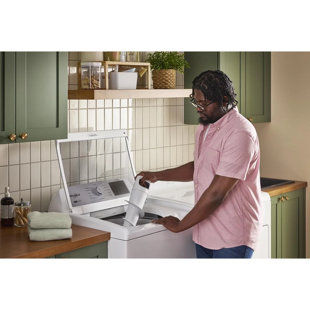 4.2 - 4.3 Cu. Ft. Top Load Washer with 2-in-1 Removable Agitator WTW4107SW