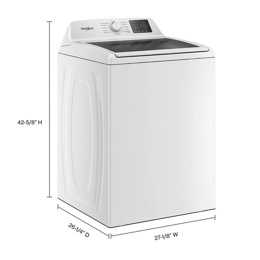 4.3 Cu. Ft. Top Load Washer WTW4300SW
