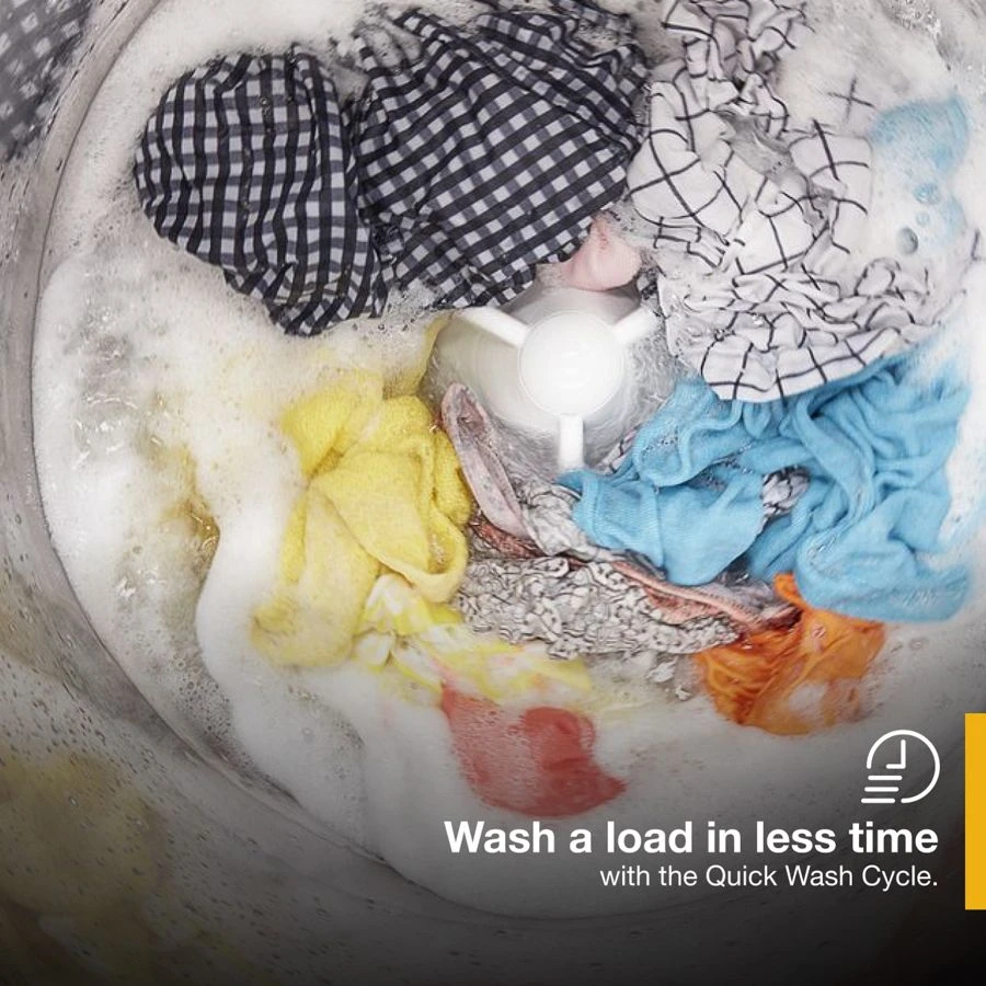 3.9 cu. ft. Top Load Washer with Soaking Cycles, 12 Cycles WTW4850HW