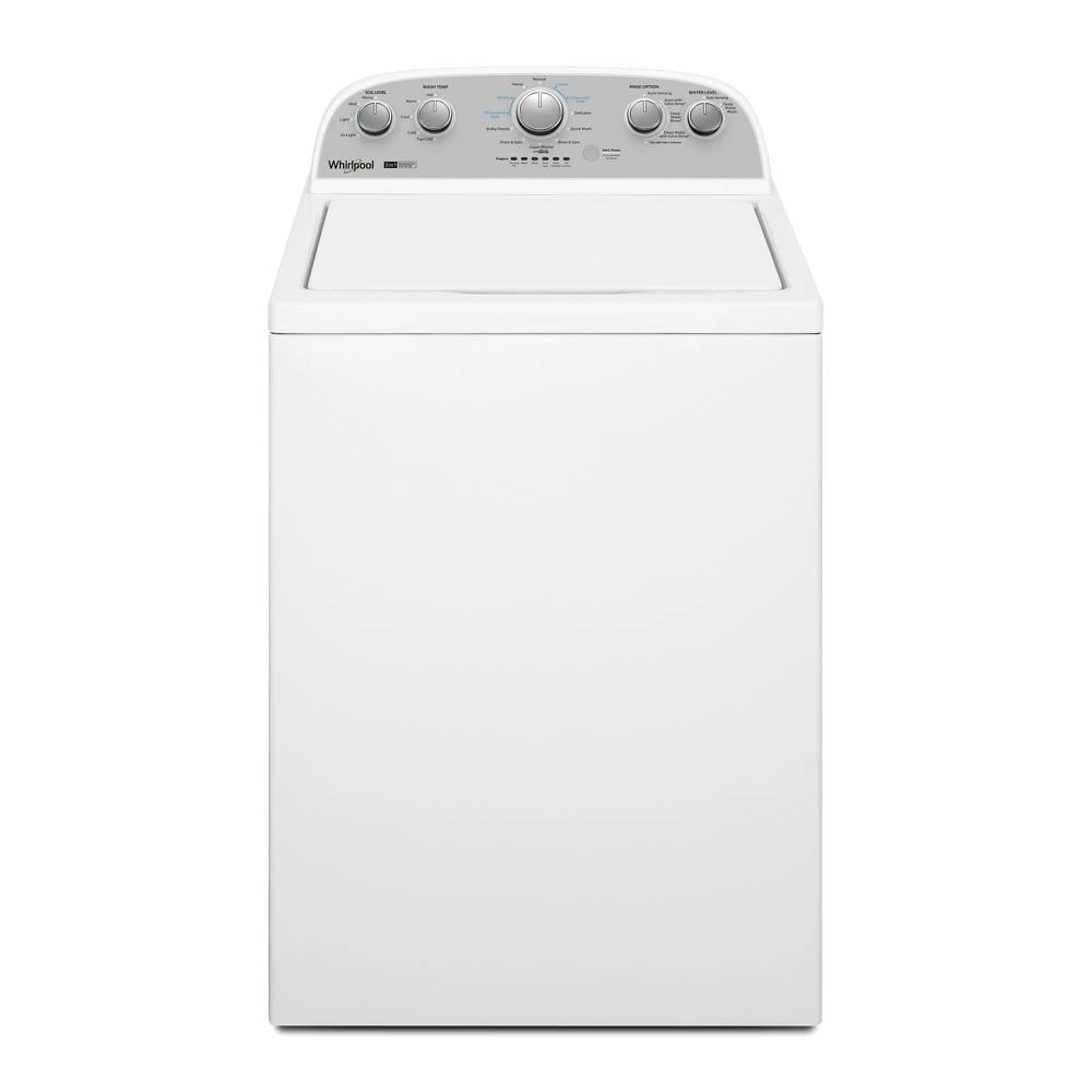 3.8–3.9 Cu. Ft. Top Load Washer with Removable Agitator WTW4957PW