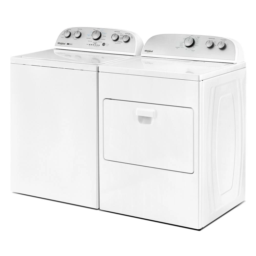 3.8–3.9 Cu. Ft. Top Load Washer with Removable Agitator WTW4957PW