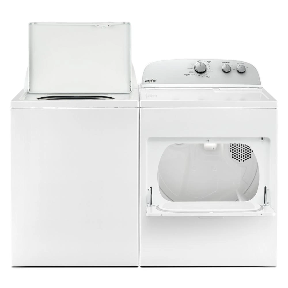 3.8–3.9 Cu. Ft. Top Load Washer with Removable Agitator WTW4957PW