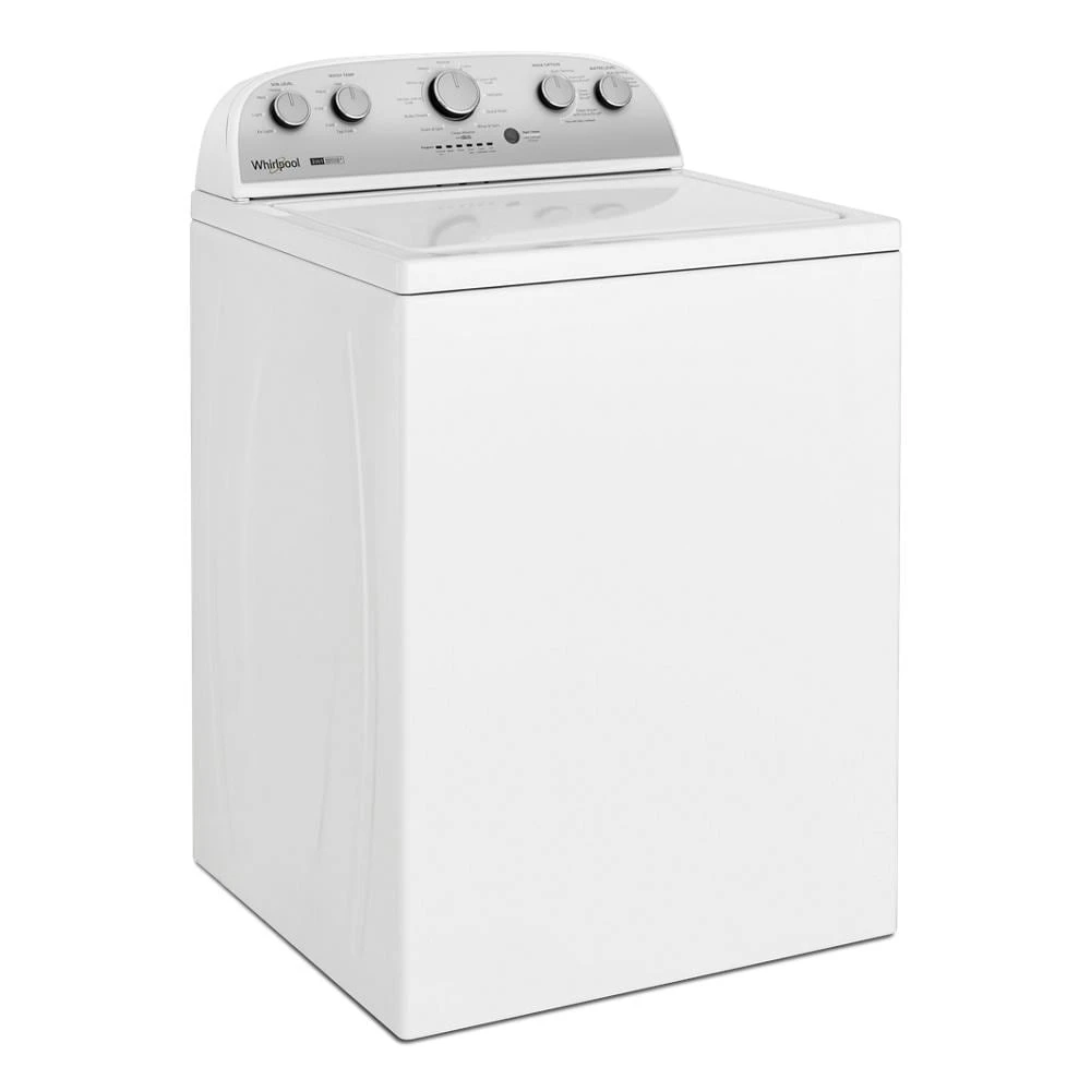 3.8–3.9 Cu. Ft. Top Load Washer with Removable Agitator WTW4957PW