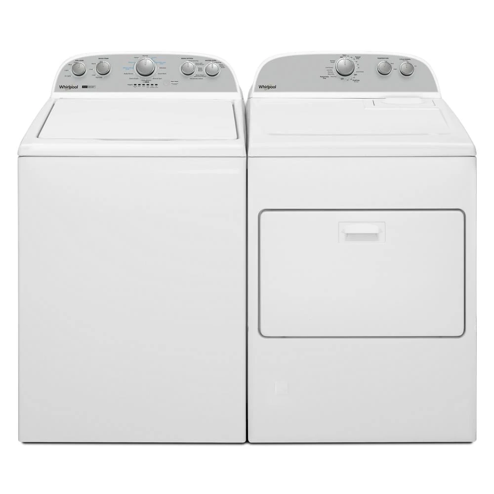 3.8–3.9 Cu. Ft. Top Load Washer with Removable Agitator WTW4957PW