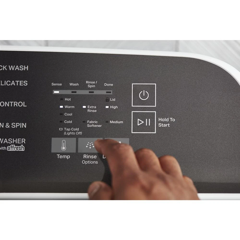 5.3 Cu. Ft. Large Capacity Top Load Washer WTW500CMW