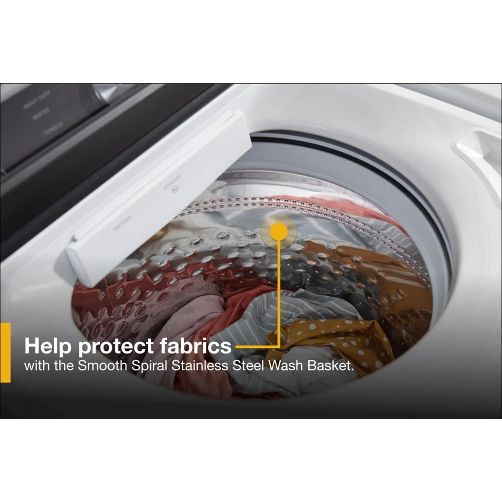 5.3 Cu. Ft. Large Capacity Top Load Washer WTW500CMW